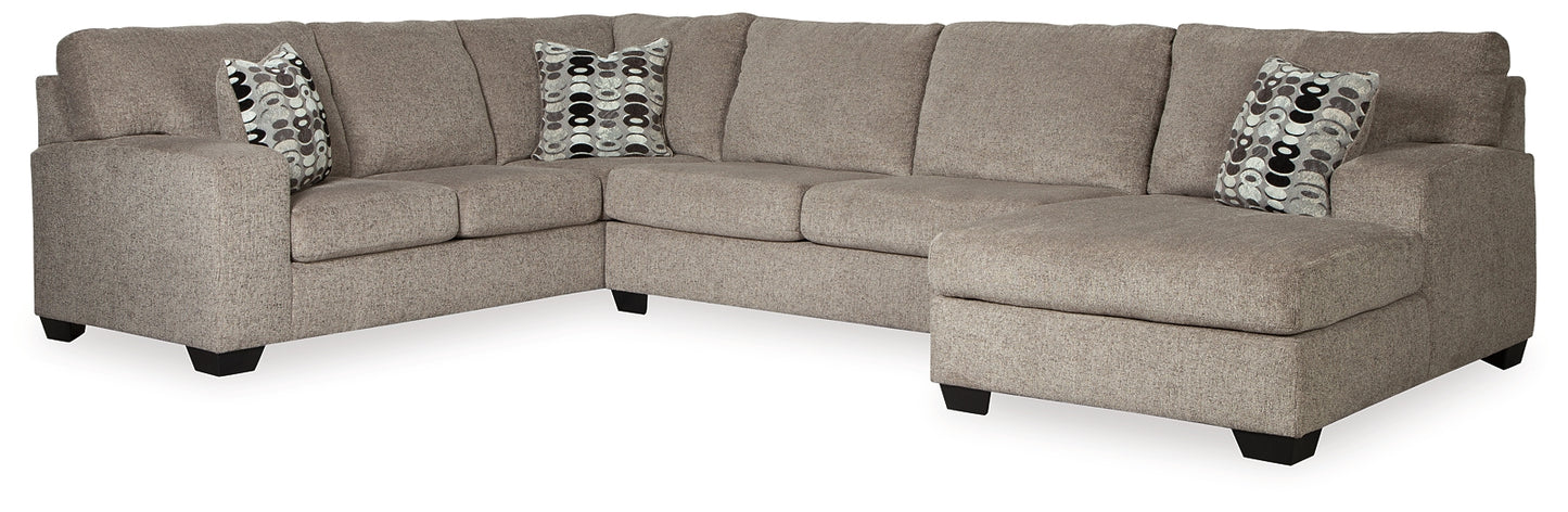 Ballinasloe 3-Piece Sectional and Ottoman