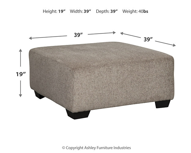 Ballinasloe 3-Piece Sectional with Ottoman