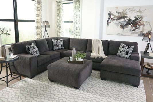 Ballinasloe 3-Piece Sectional and Ottoman