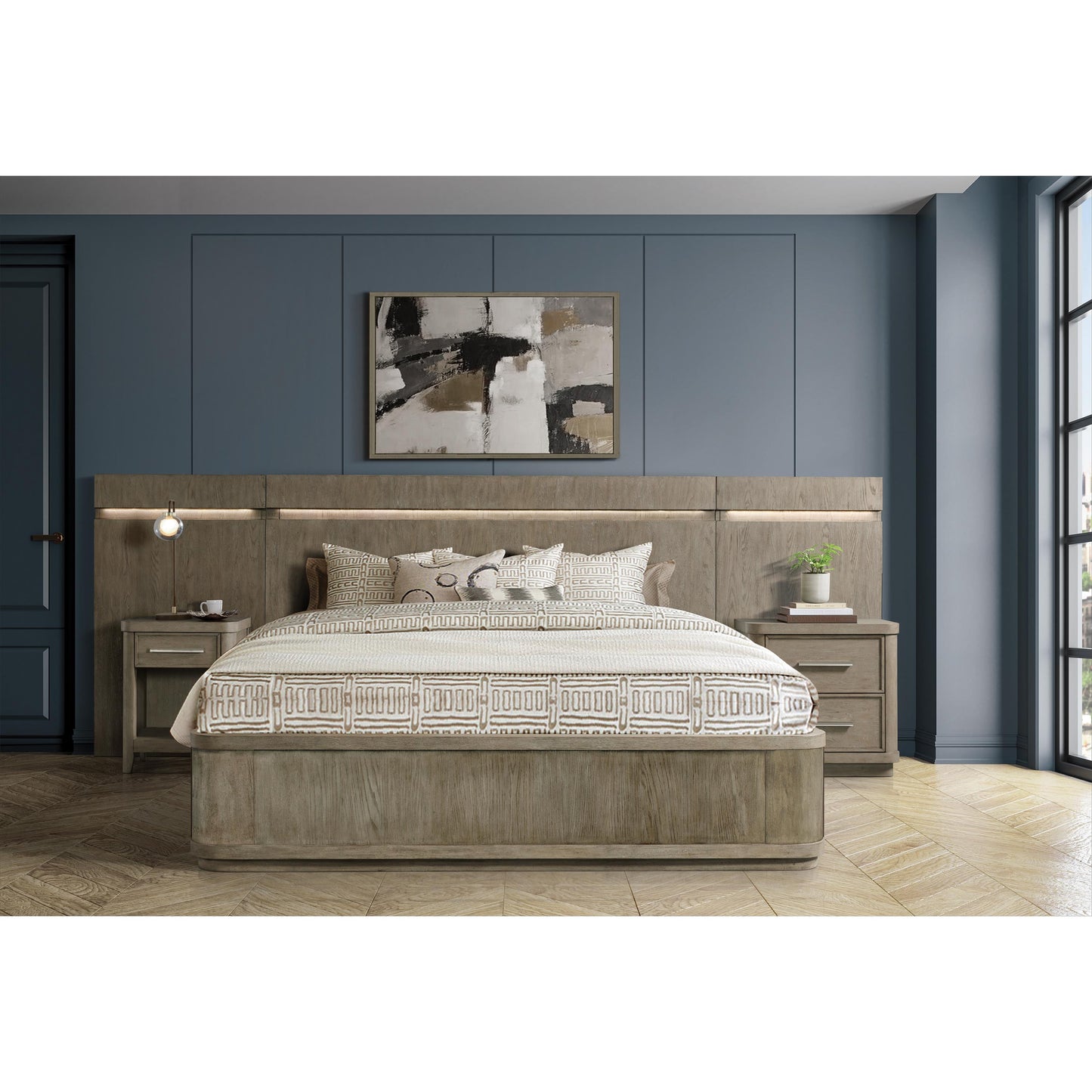 Pasadena Wall Bed Pier (Set Of 2)