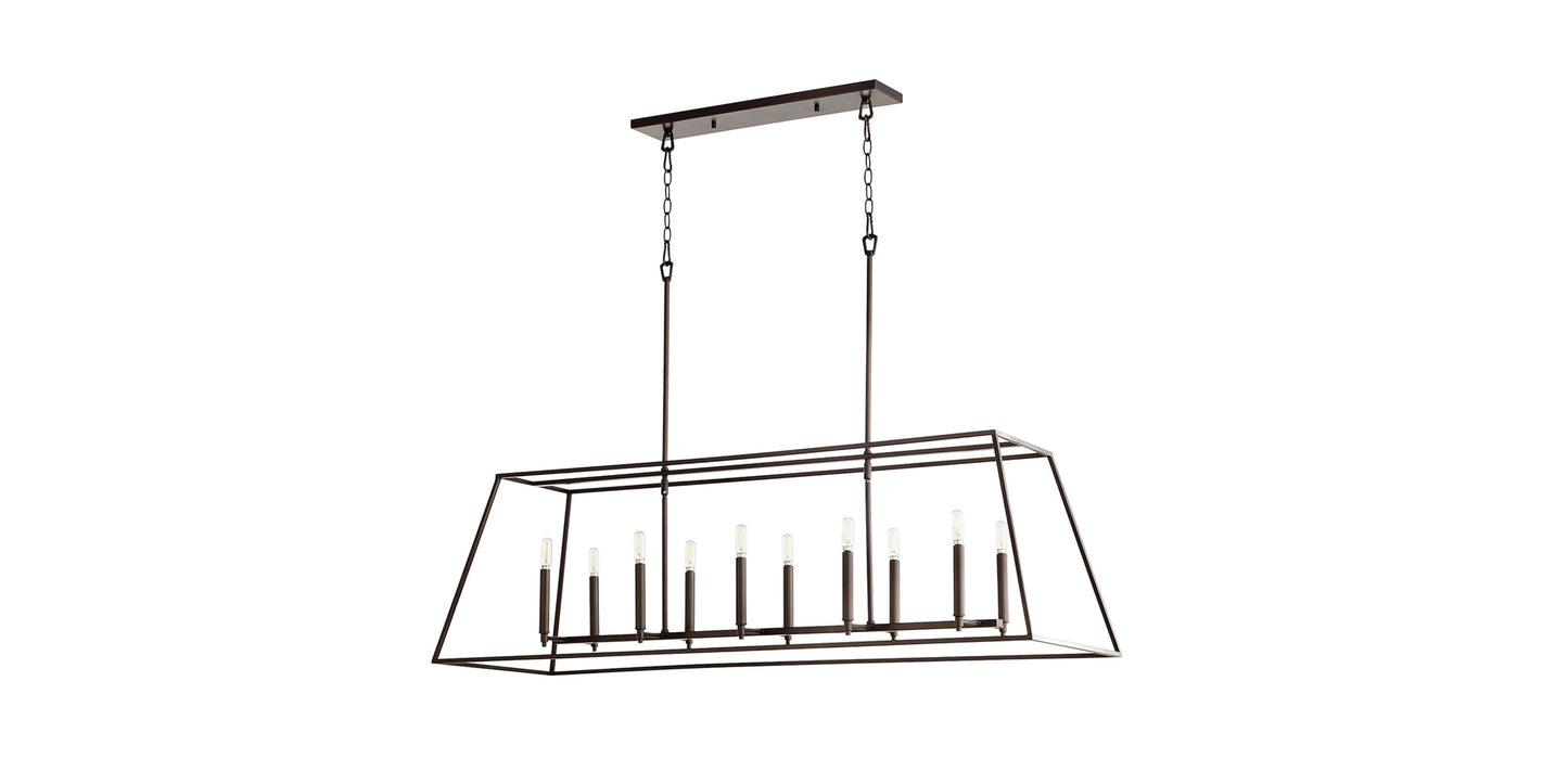 Samantha 10 Light Pendant Bassett