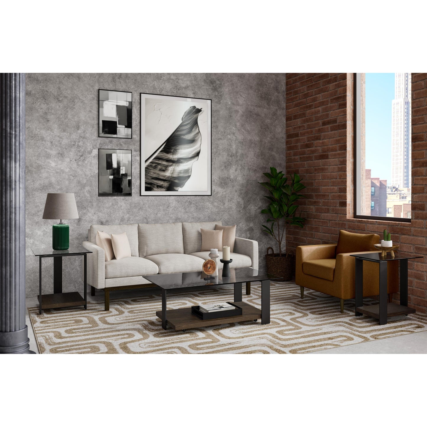 Cortland Chairside Table