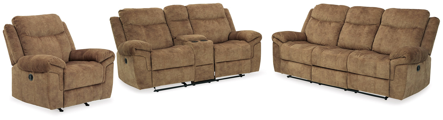 Huddle-Up Reclining Sofa, Loveseat and Recliner