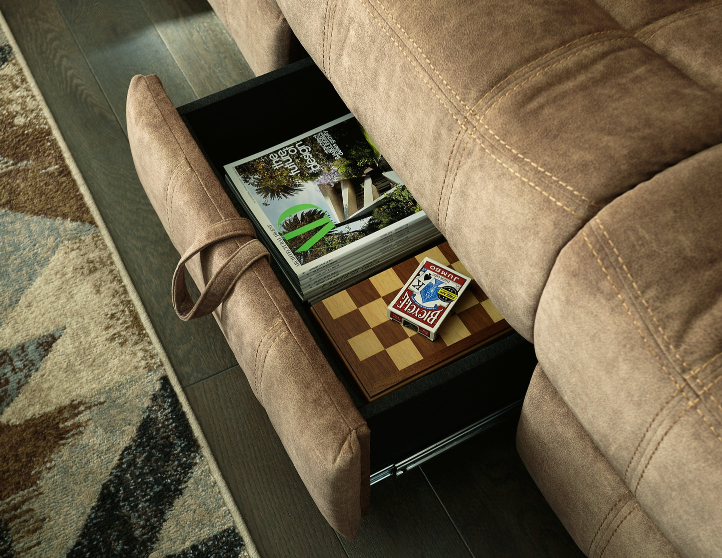 Huddle-Up Reclining Sofa, Loveseat and Recliner