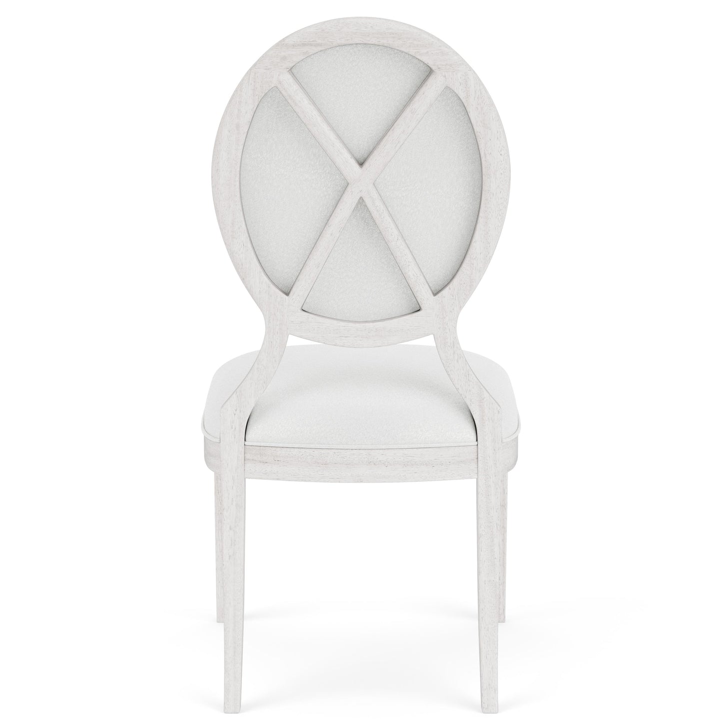 Hepburn Oval Bak Uph Side Chr 2in