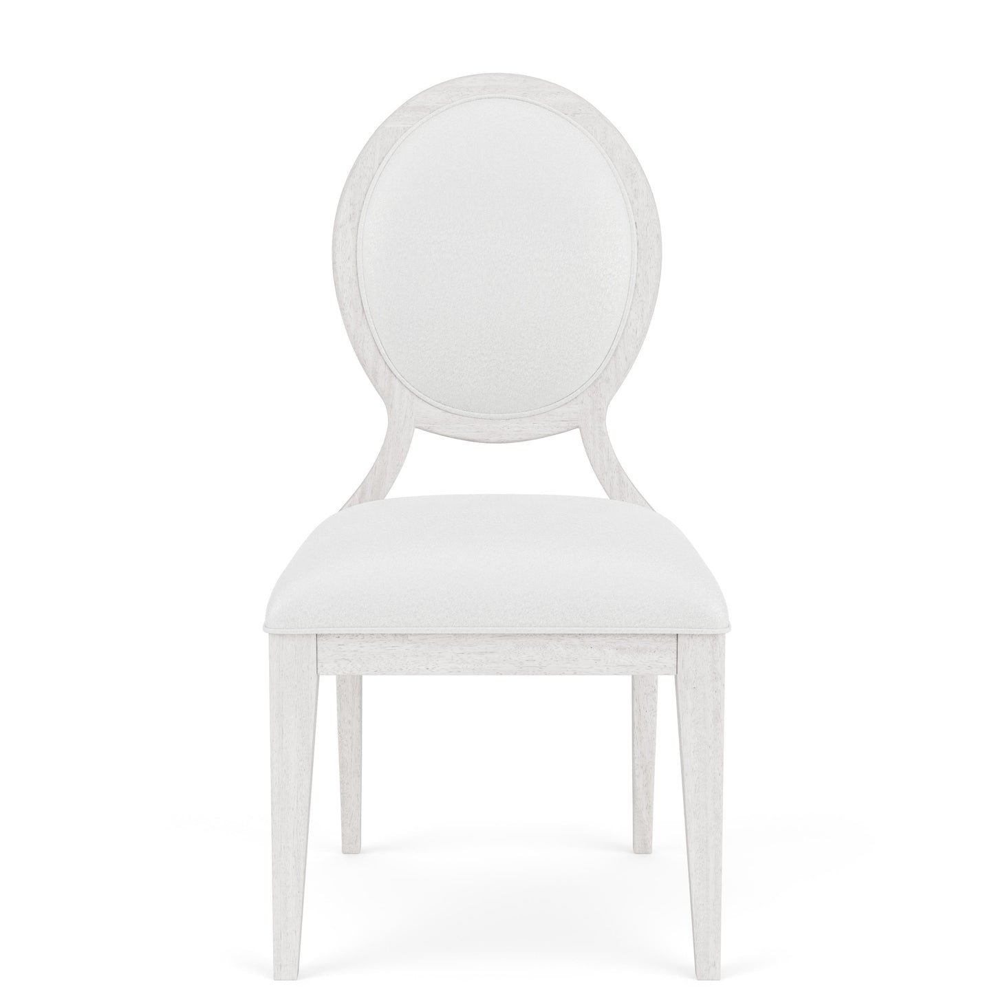 Hepburn Oval Bak Uph Side Chr 2in