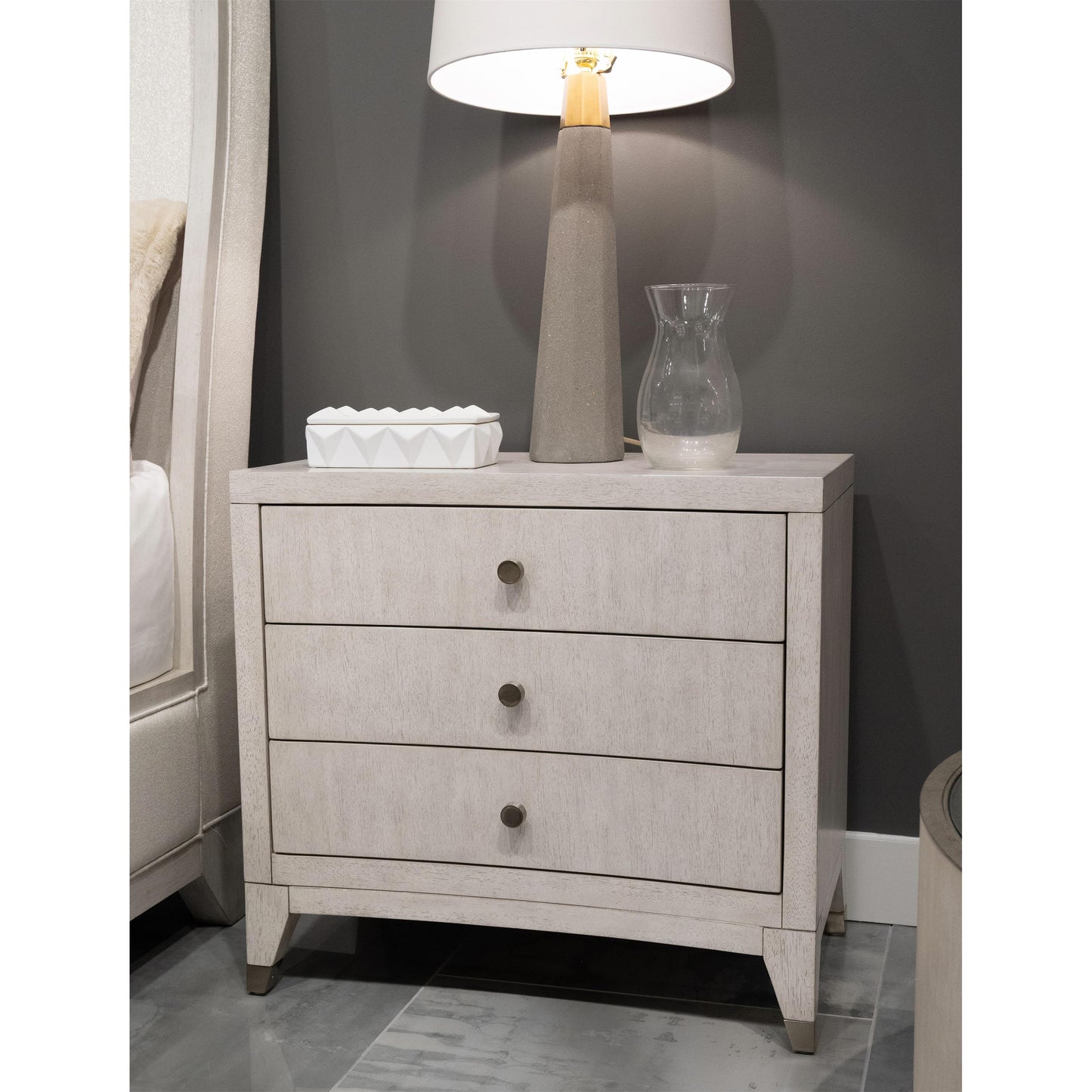 Hepburn 3-drawer Nightstand
