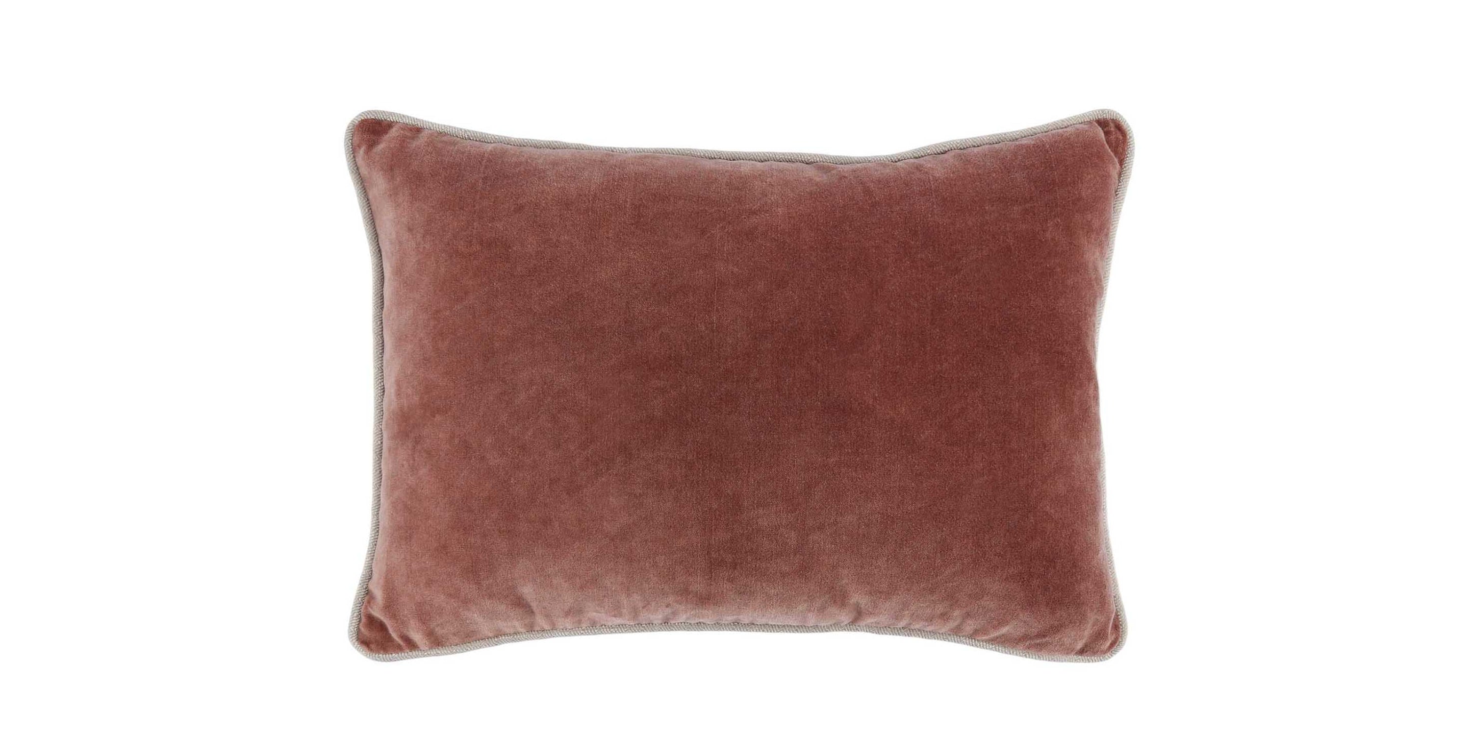 Heirloom Velvet Auburn Lumbar Pillow Cover + Insert Bassett Home Decor