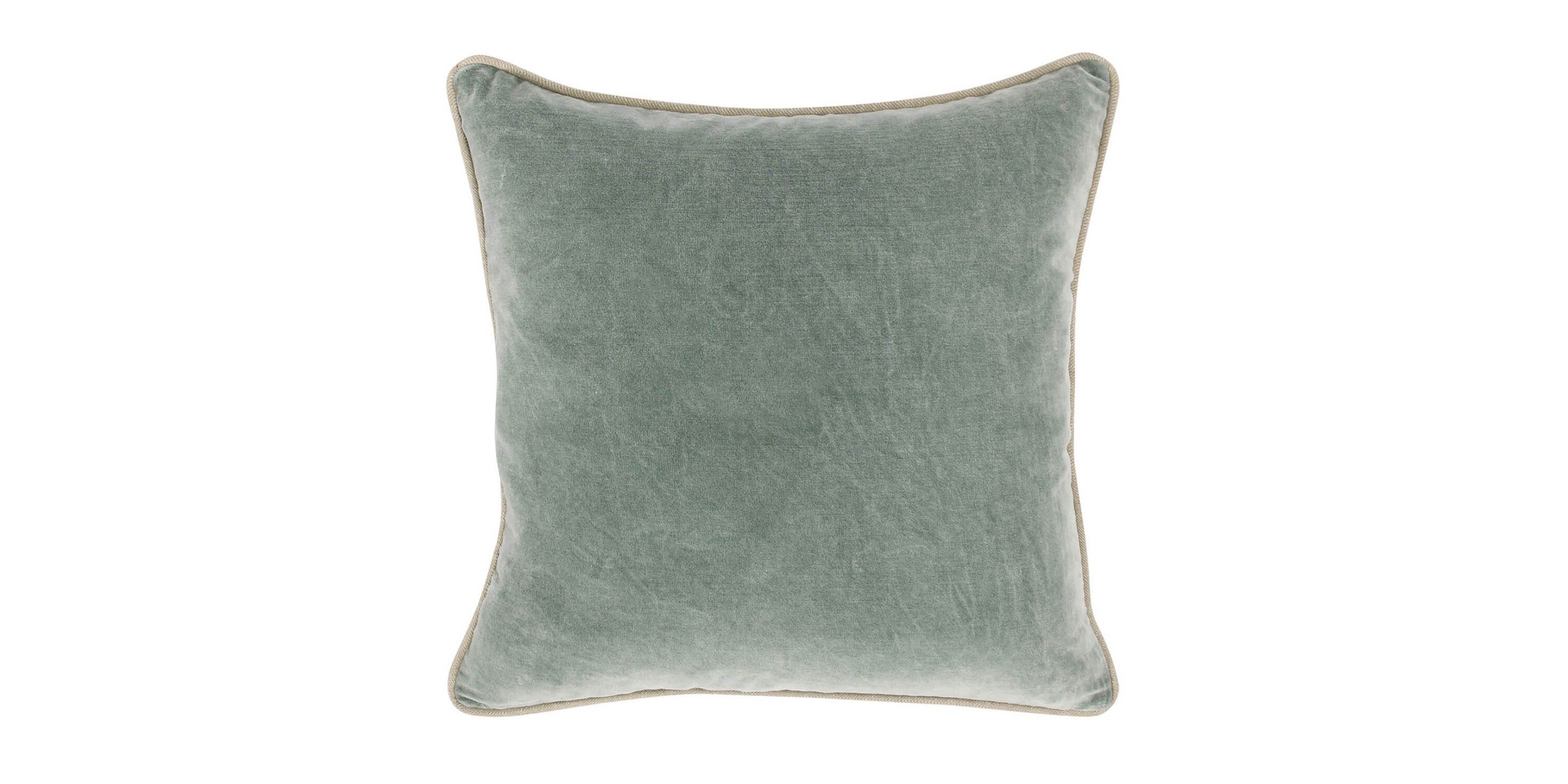 Heirloom Velvet Bay Grn PillCover+Insert Bassett