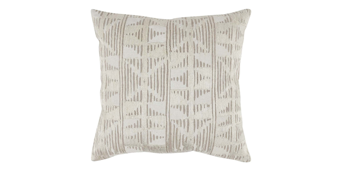 Roth Natural Ivory Pillow Bassett Home Decor