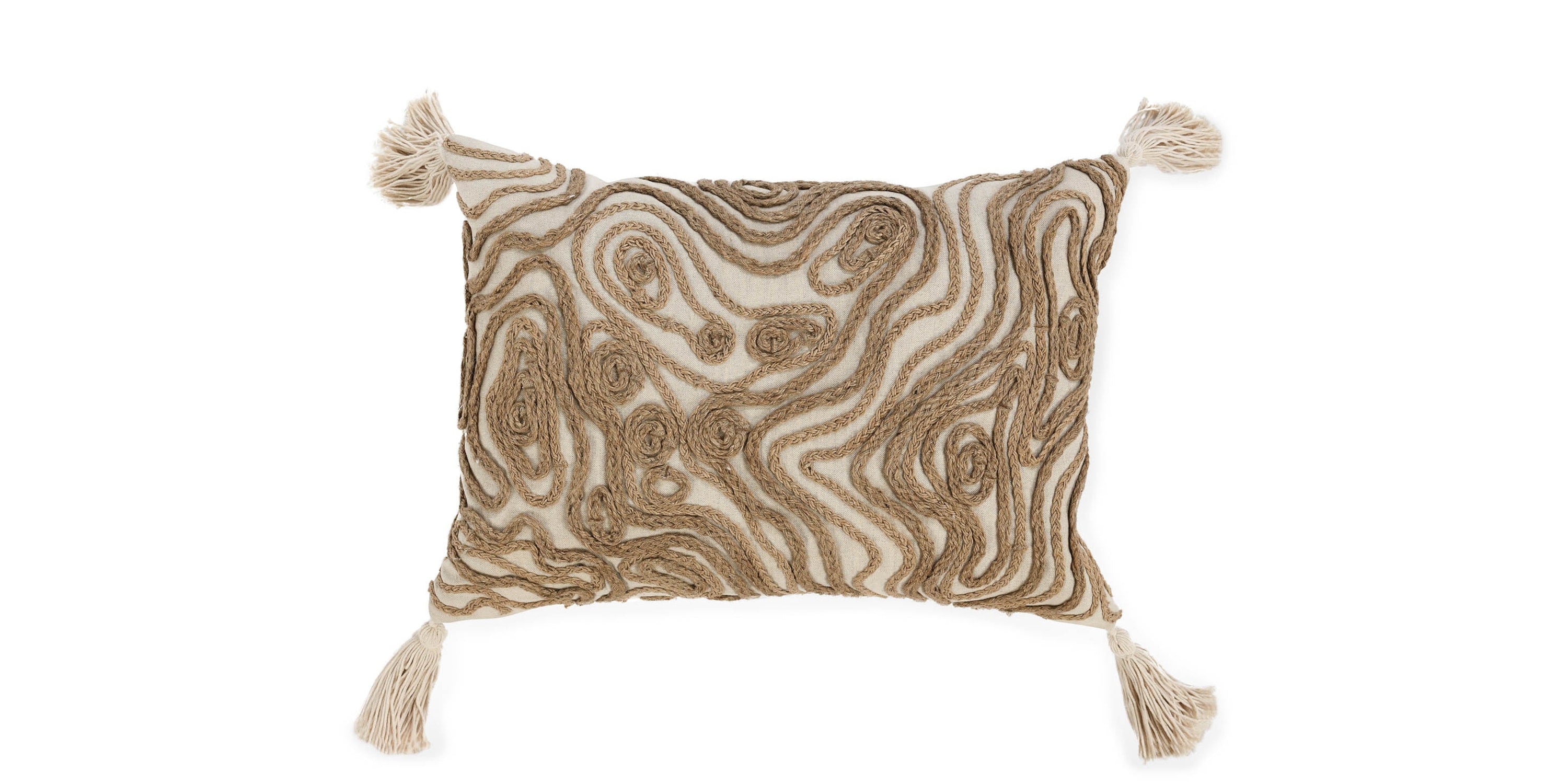 Ferguson Natural Pillow Bassett Home Decor