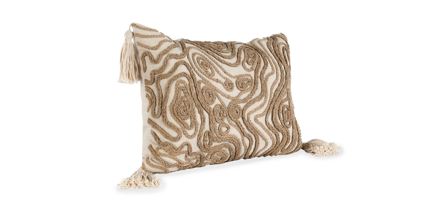 Ferguson Natural Pillow Bassett Home Decor