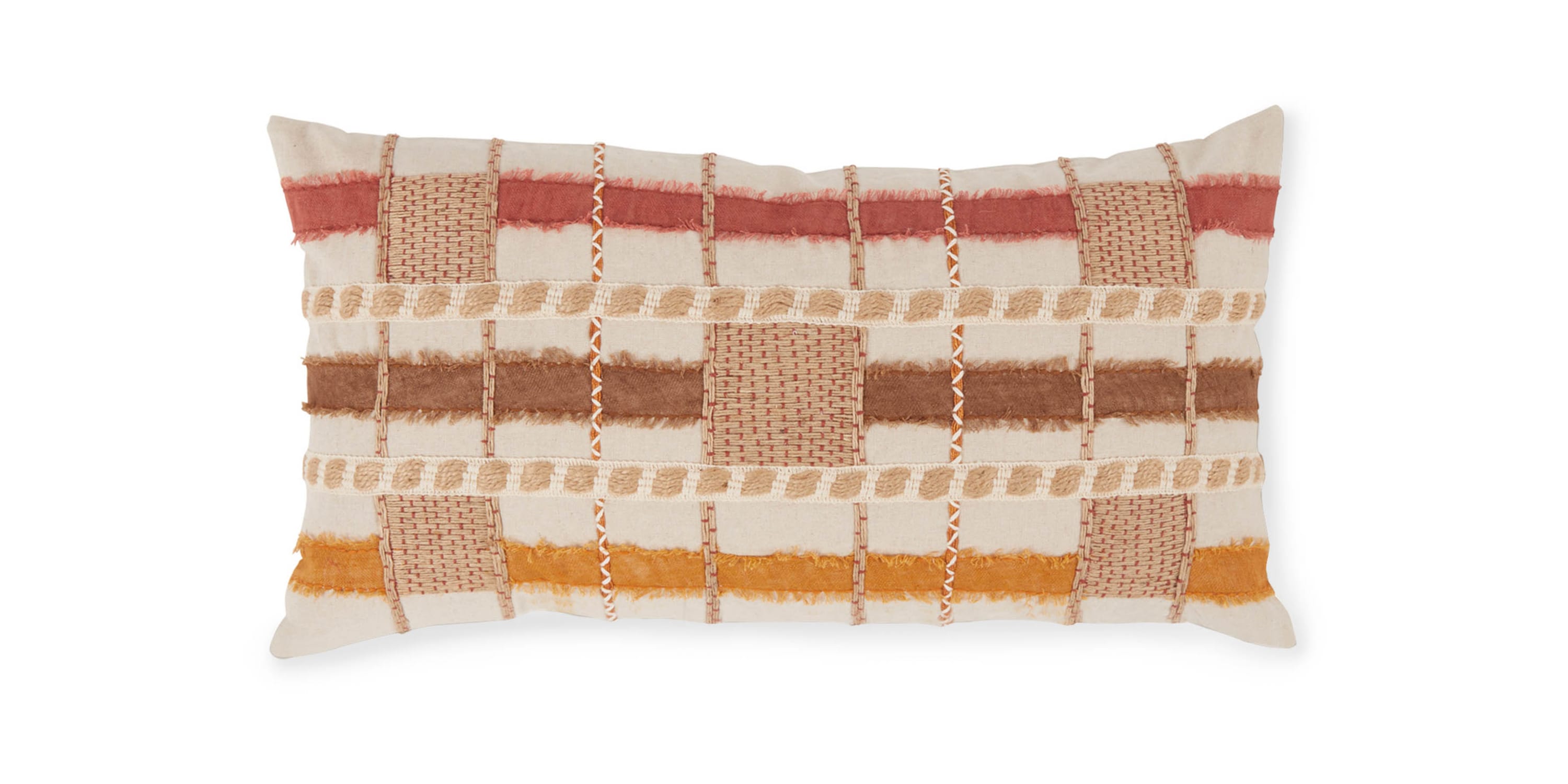 Stratton Lumbar Pillow Bassett Home Decor