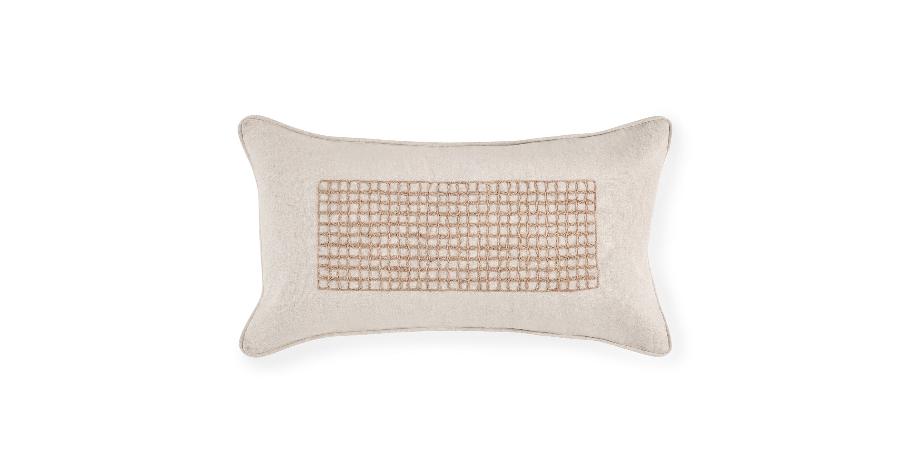 Siena Natural Pillow Bassett Home Decor