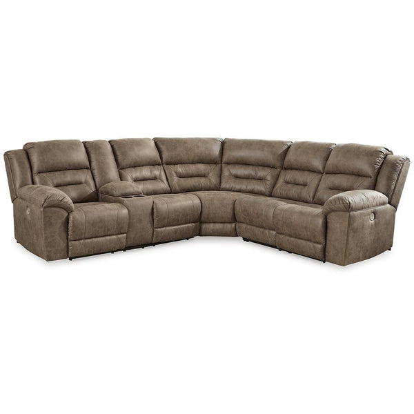 Ravenel 3-Piece Power Reclining Sectional — Fossil S1 Signature Design by Ashley® Living Room