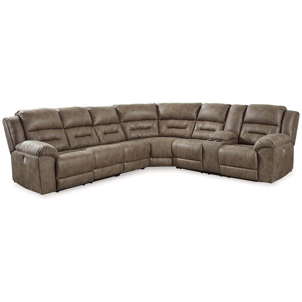 Ravenel 4-Piece Power Reclining Sectional Signature Design by Ashley® Living Room