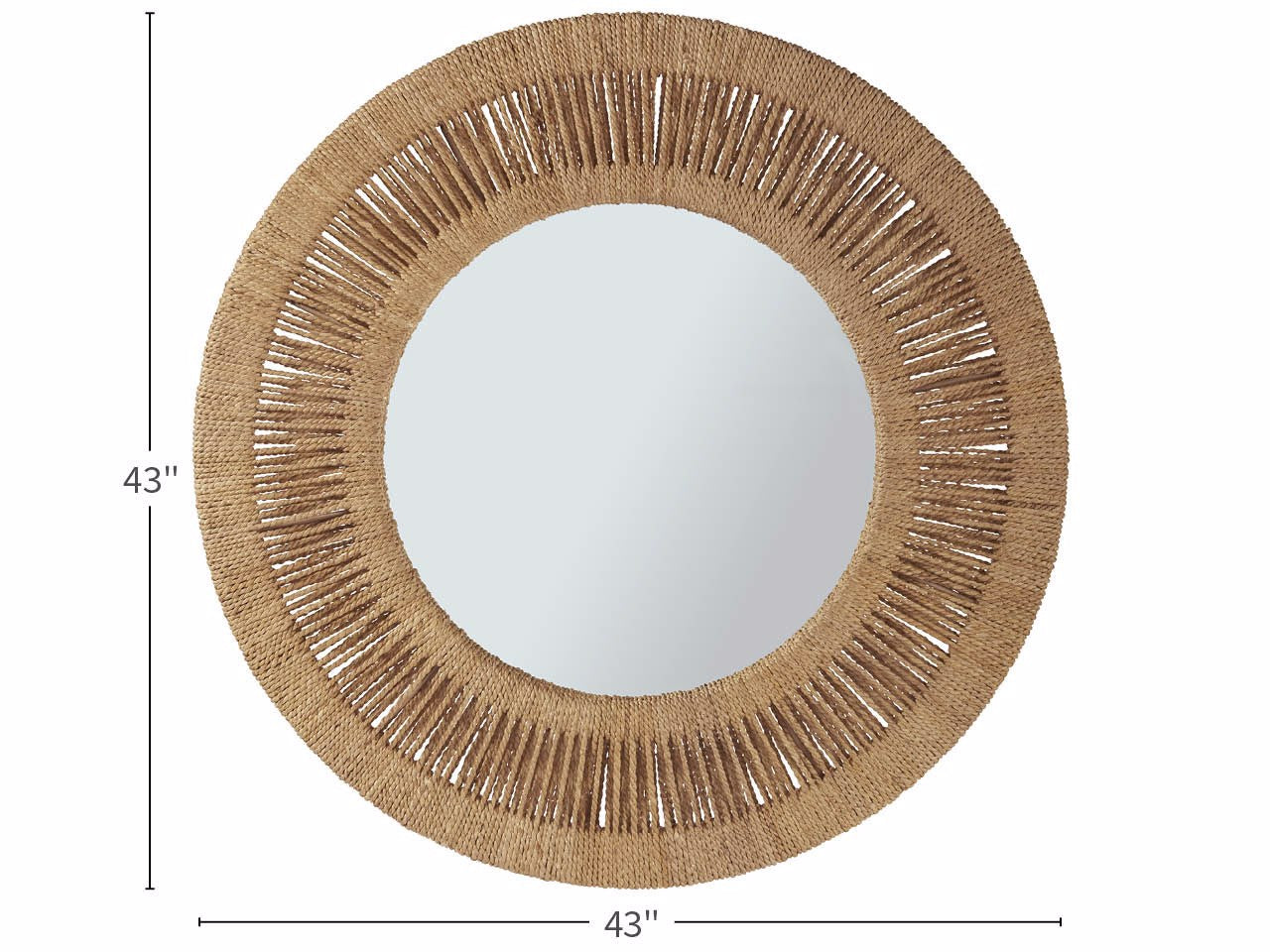 Universal Furniture Coca Plum Mirror — Escape Collection