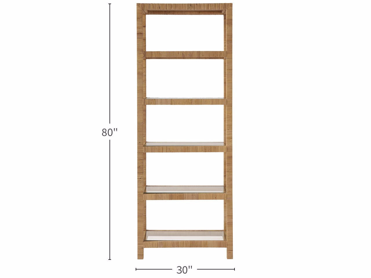 Universal Furniture Long Key Etagere — Escape Collection