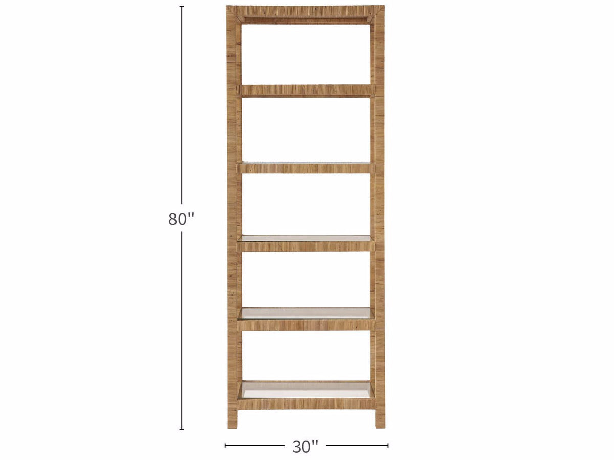 Universal Furniture Long Key Etagere — Escape Collection