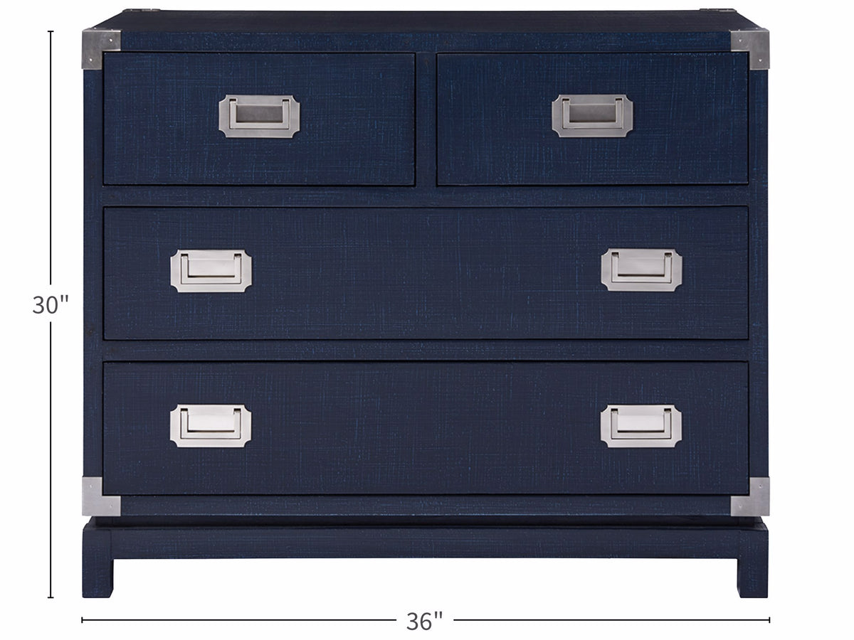Universal Furniture Coastal Campaign Chest — Escape Collection