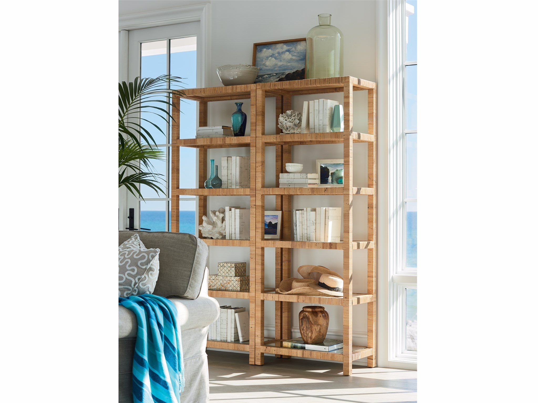 Universal Furniture Long Key Etagere — Escape Collection
