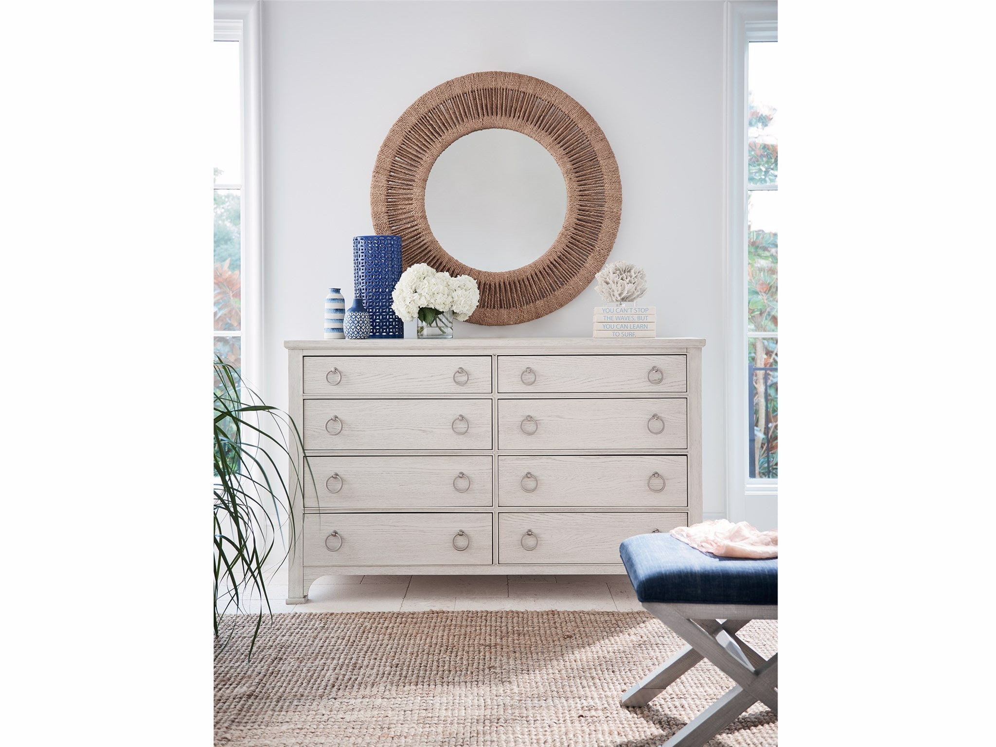 Universal Furniture Coca Plum Mirror — Escape Collection