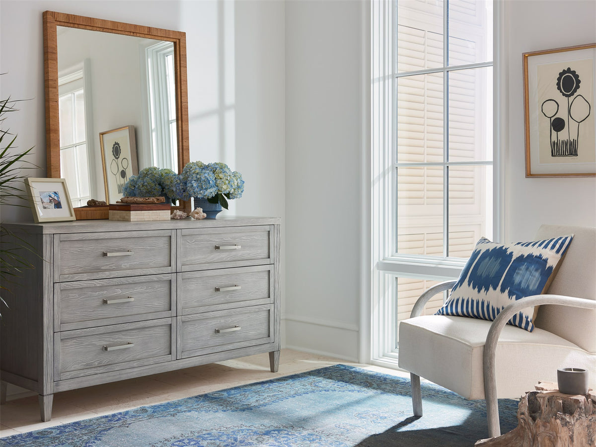 Universal Furniture Long Key Mirror — Escape Collection
