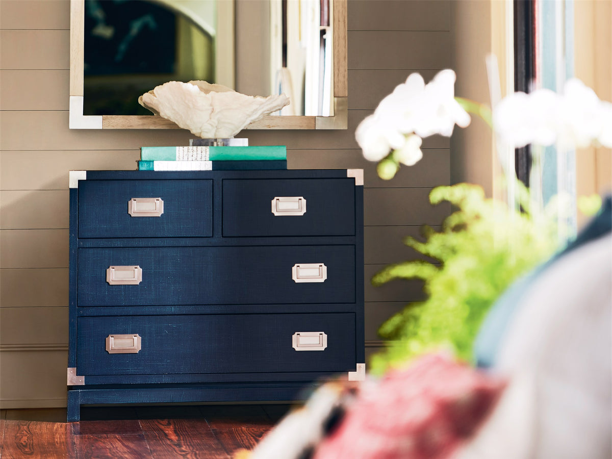 Universal Furniture Coastal Campaign Chest — Escape Collection