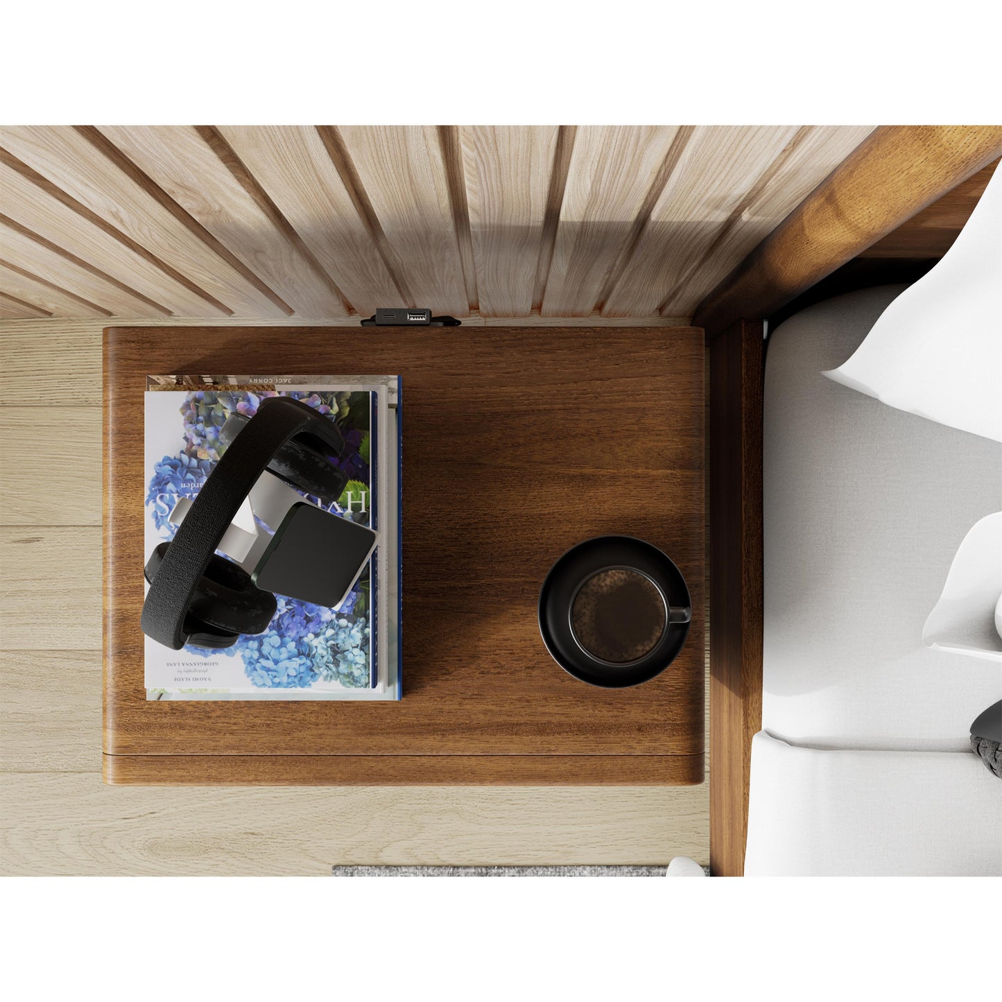 Elsie 2 Drawer Nightstand