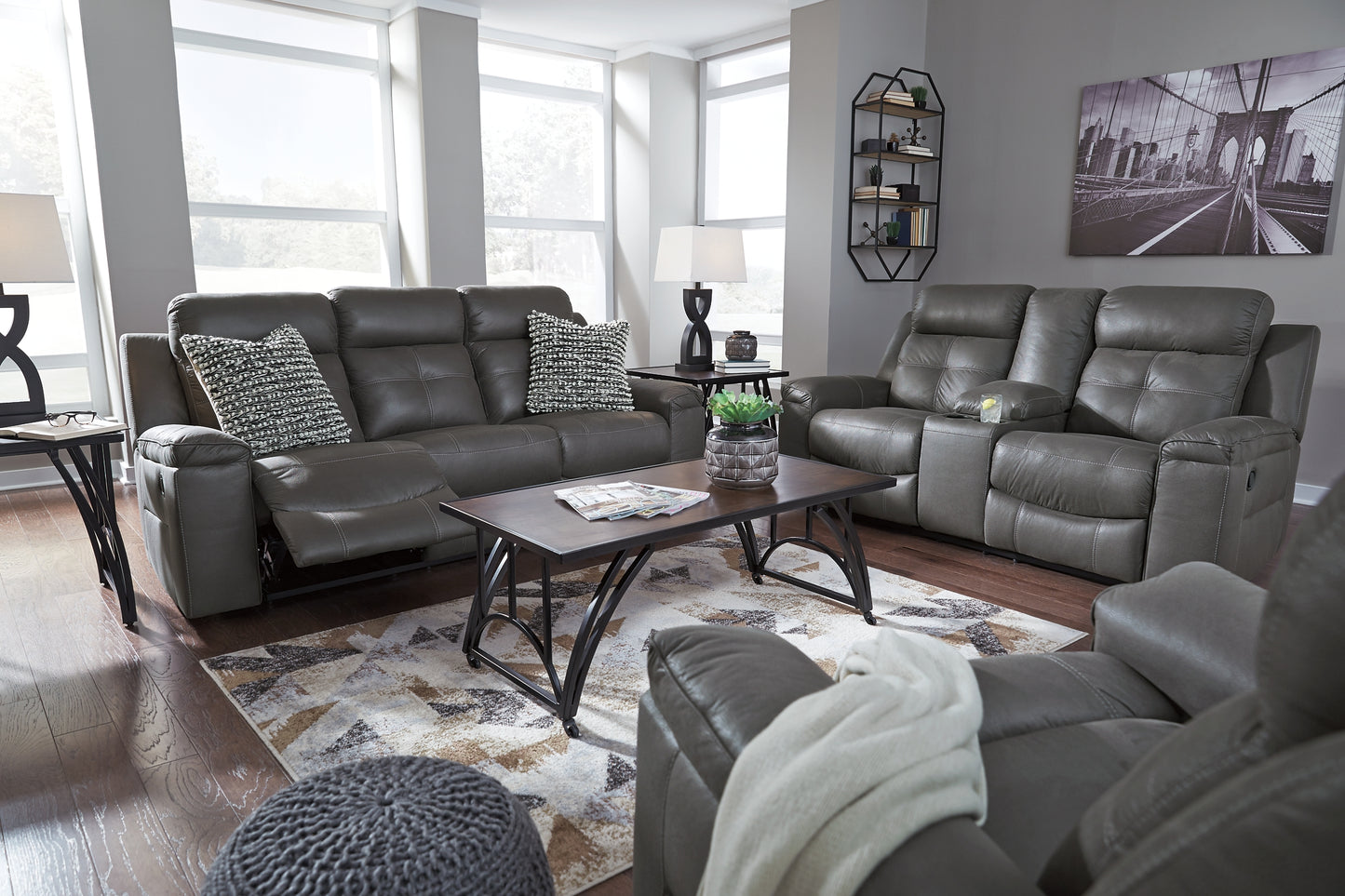 Jesolo Reclining Sofa, Loveseat and Recliner