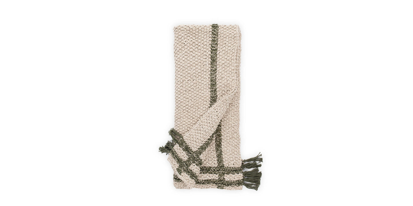 Skye Laurel Throw Bassett