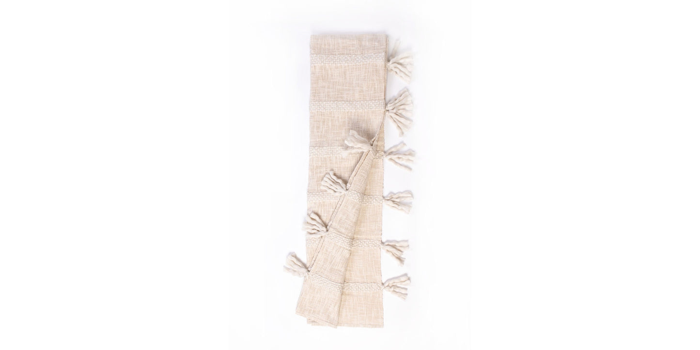 Farlow Natural Throw Bassett