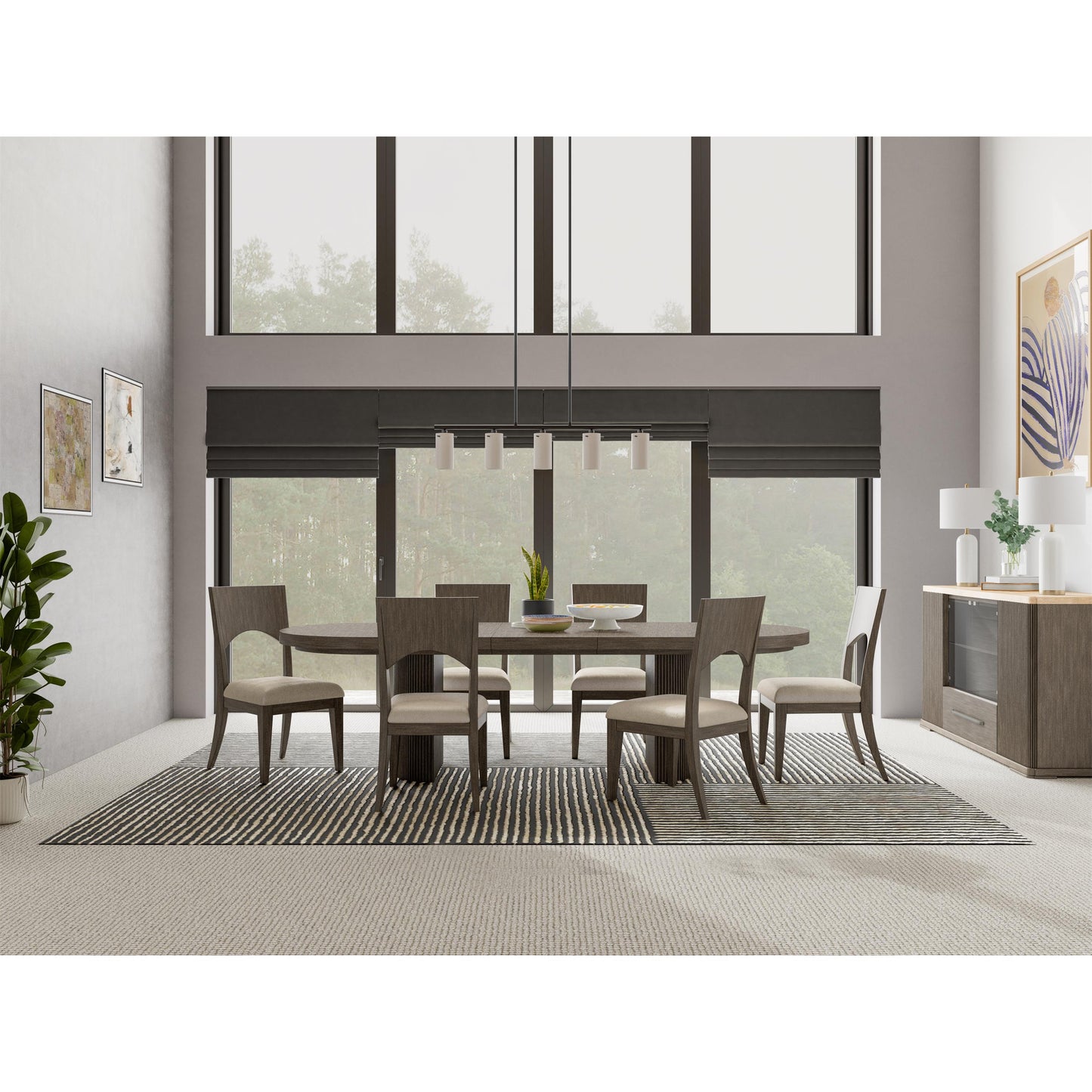 Sariel Double Ped Dining Tbl Top