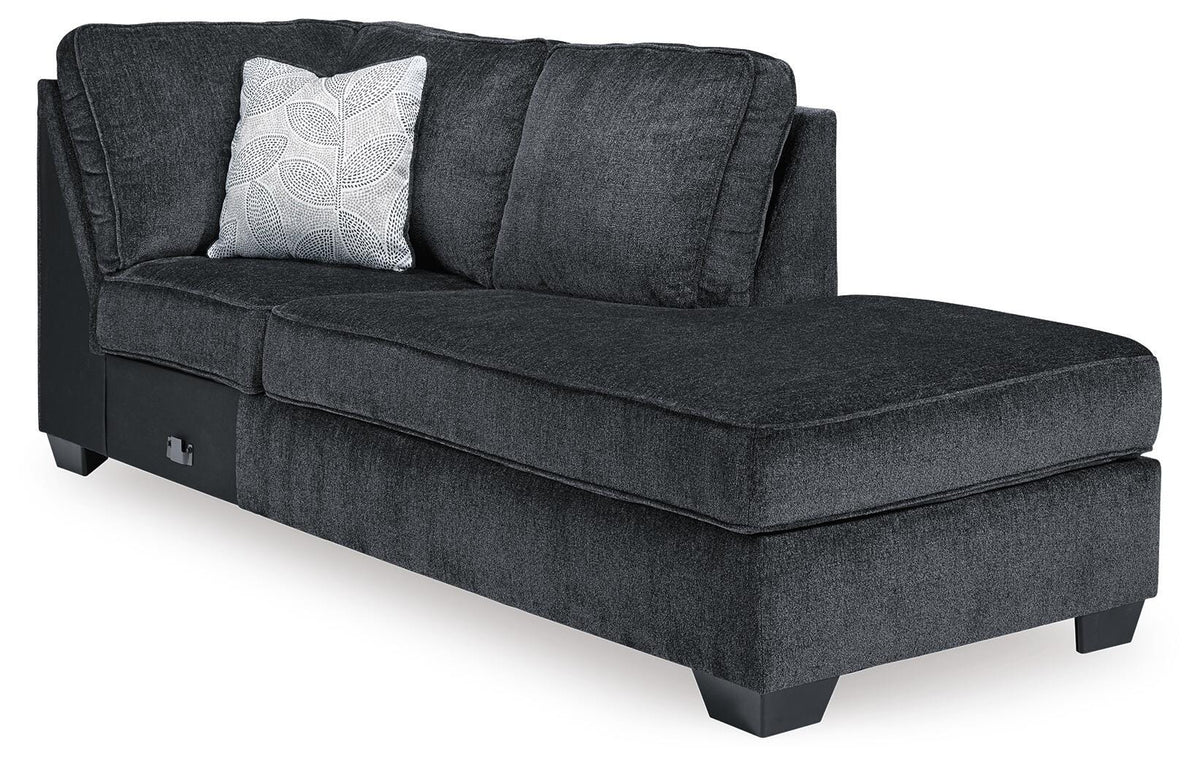 Altari 2-Pc Sleeper Sectional and Ottoman — Full Pull-Out (U18) Signature Design by Ashley® Stationary Upholstery Package