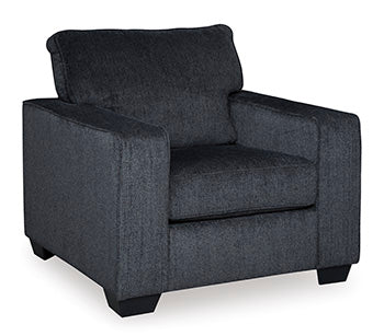 Altari Chair — Slate Armchair Scale, Family Fabric Signature Design by Ashley® Living Room