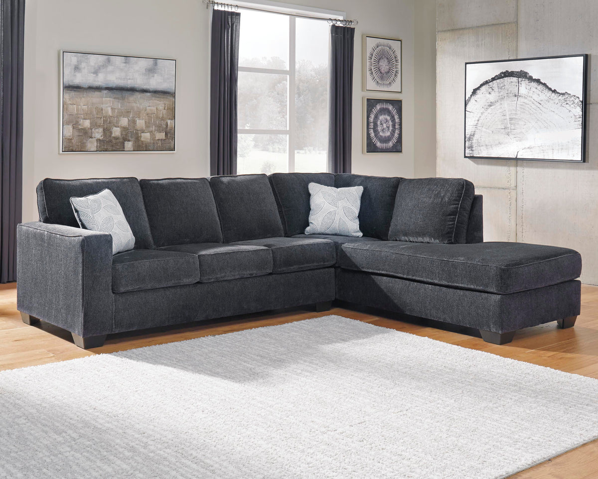 Altari 2-Piece Sectional and Chair — Chaise Right Signature Design by Ashley® Living Room