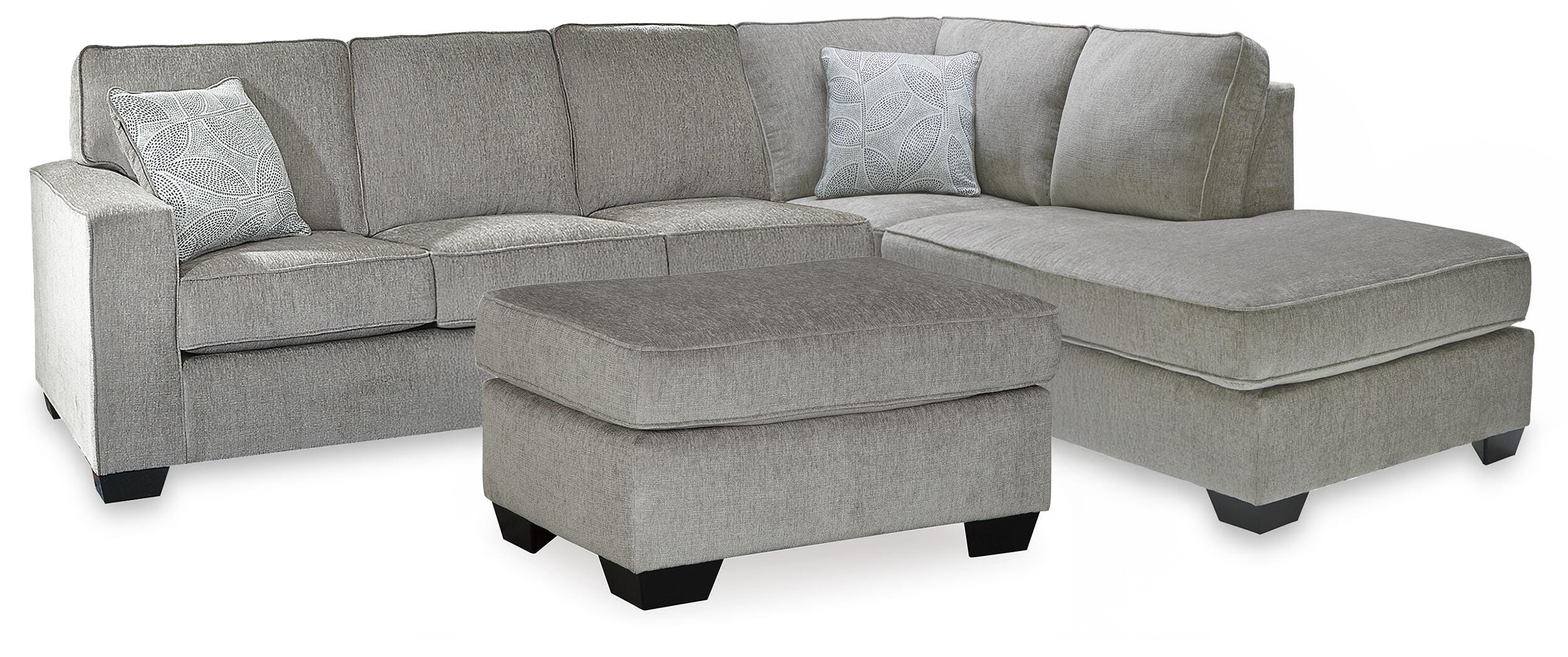 Altari 2-Pc Sleeper Sectional and Ottoman — Full Pull-Out (U12)