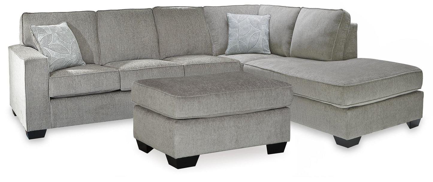 Altari 2-Pc Sleeper Sectional and Ottoman — Full Pull-Out (U12)