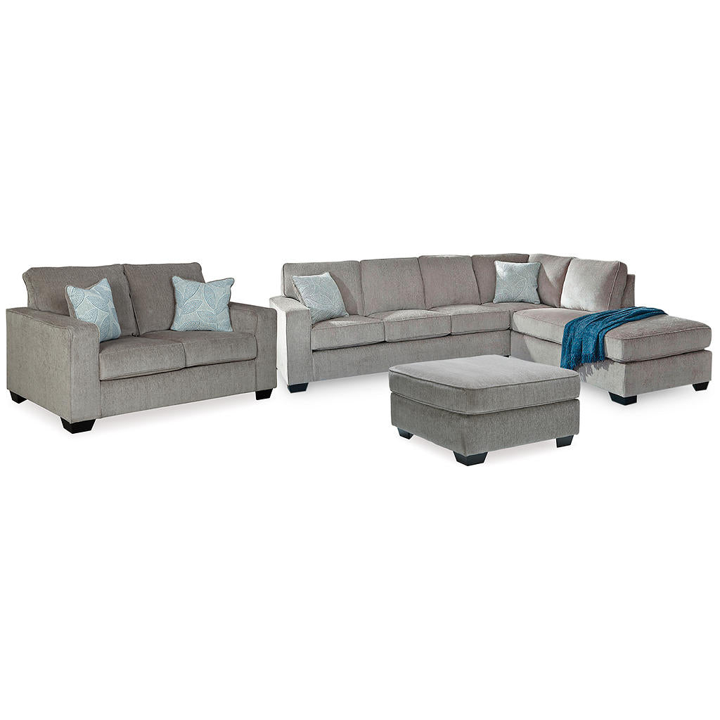 Altari 2-Piece Sleeper Sectional, Loveseat and Ottoman Signature Design by Ashley® Uncategorized