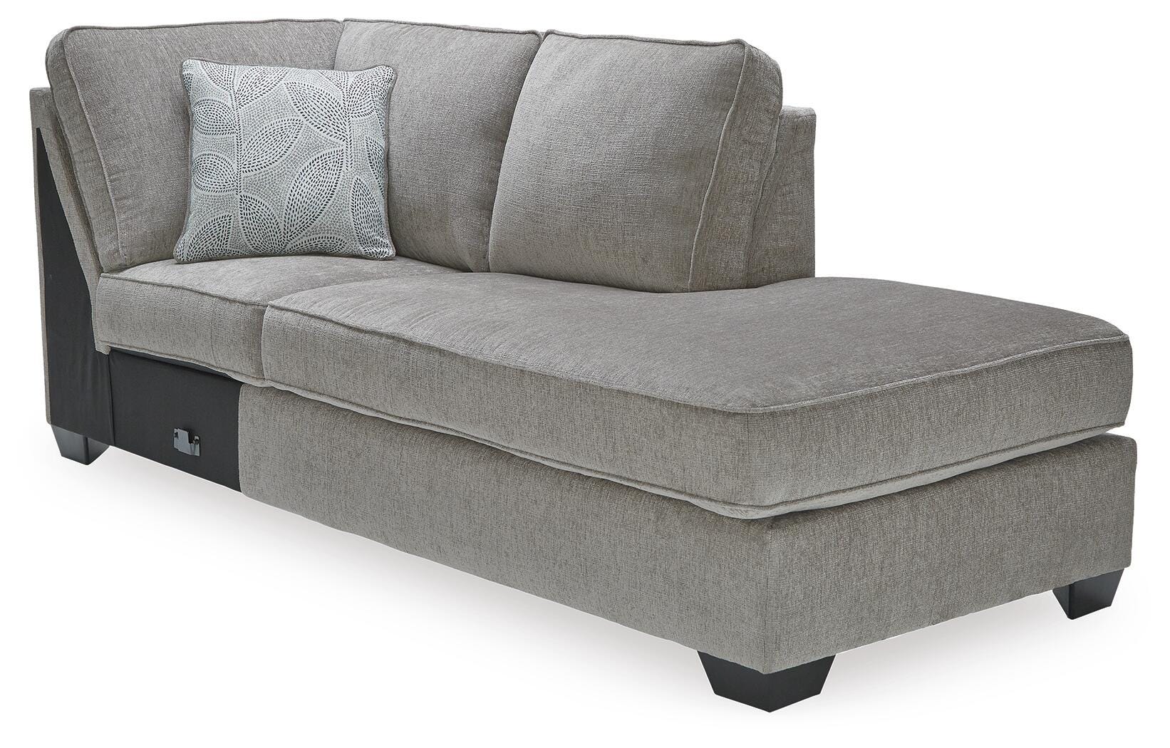 Altari 2-Pc Sleeper Sectional and Ottoman — Full Pull-Out (U12)