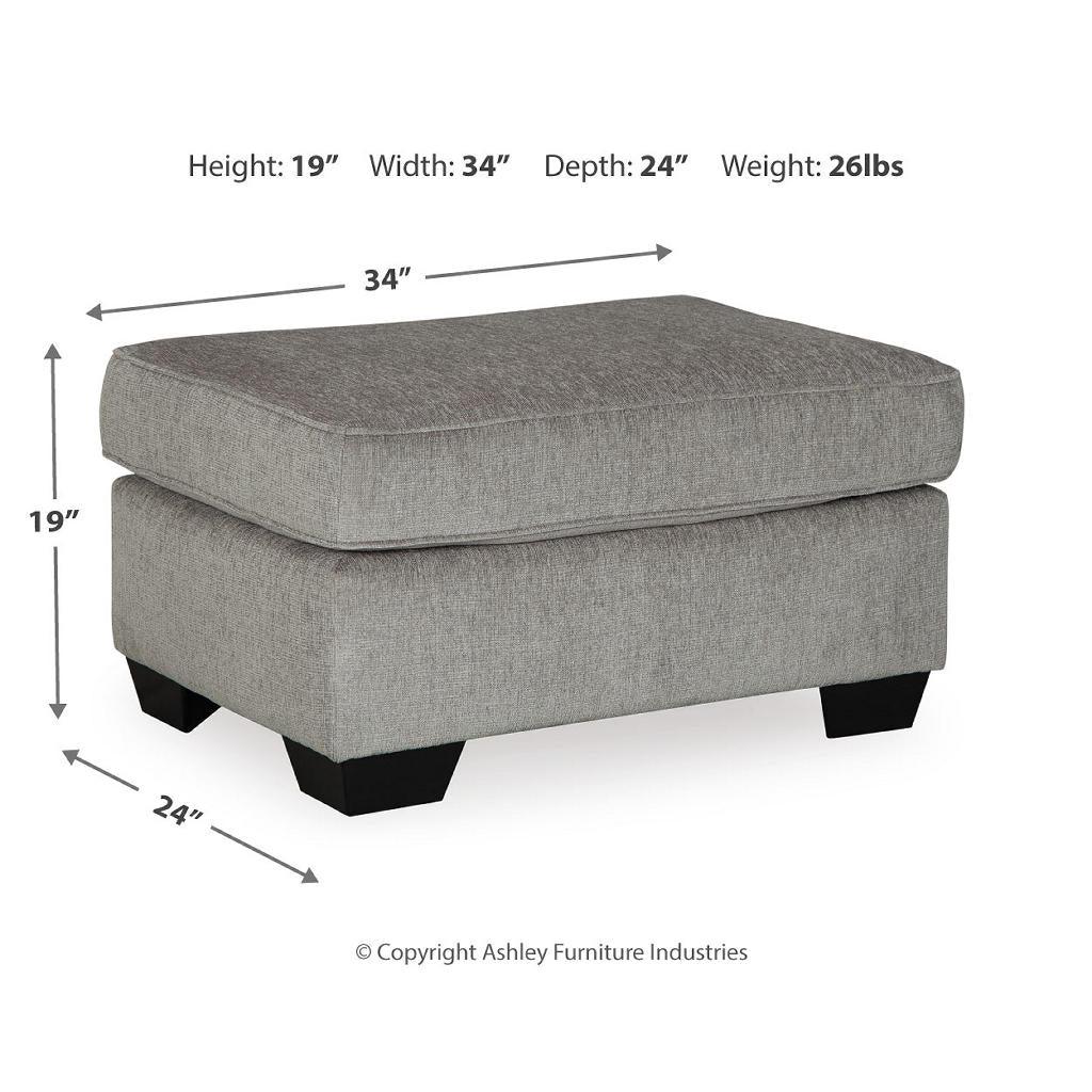 Altari Chair and Ottoman — Alloy Reading Corner Kit Signature Design by Ashley® Uncategorized