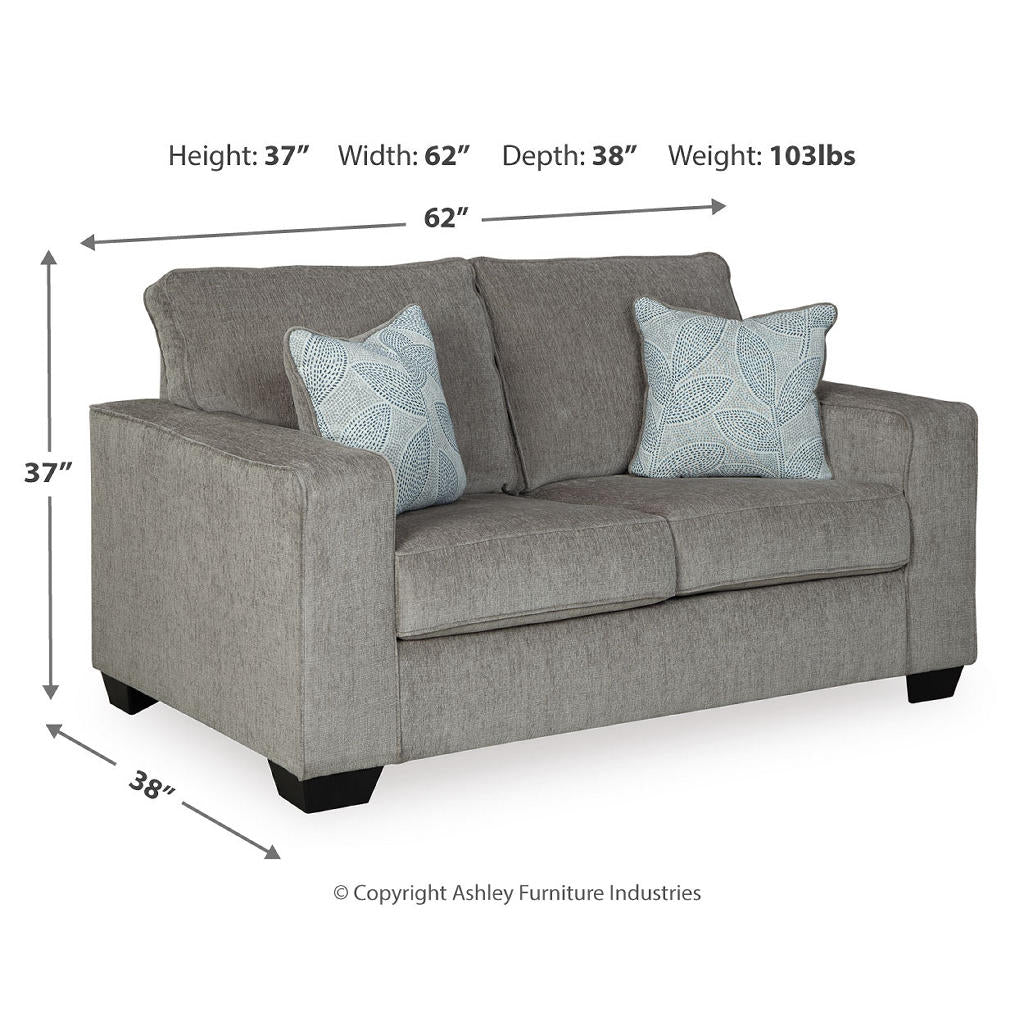 Altari 2-Piece Sleeper Sectional, Loveseat and Ottoman Signature Design by Ashley® Uncategorized