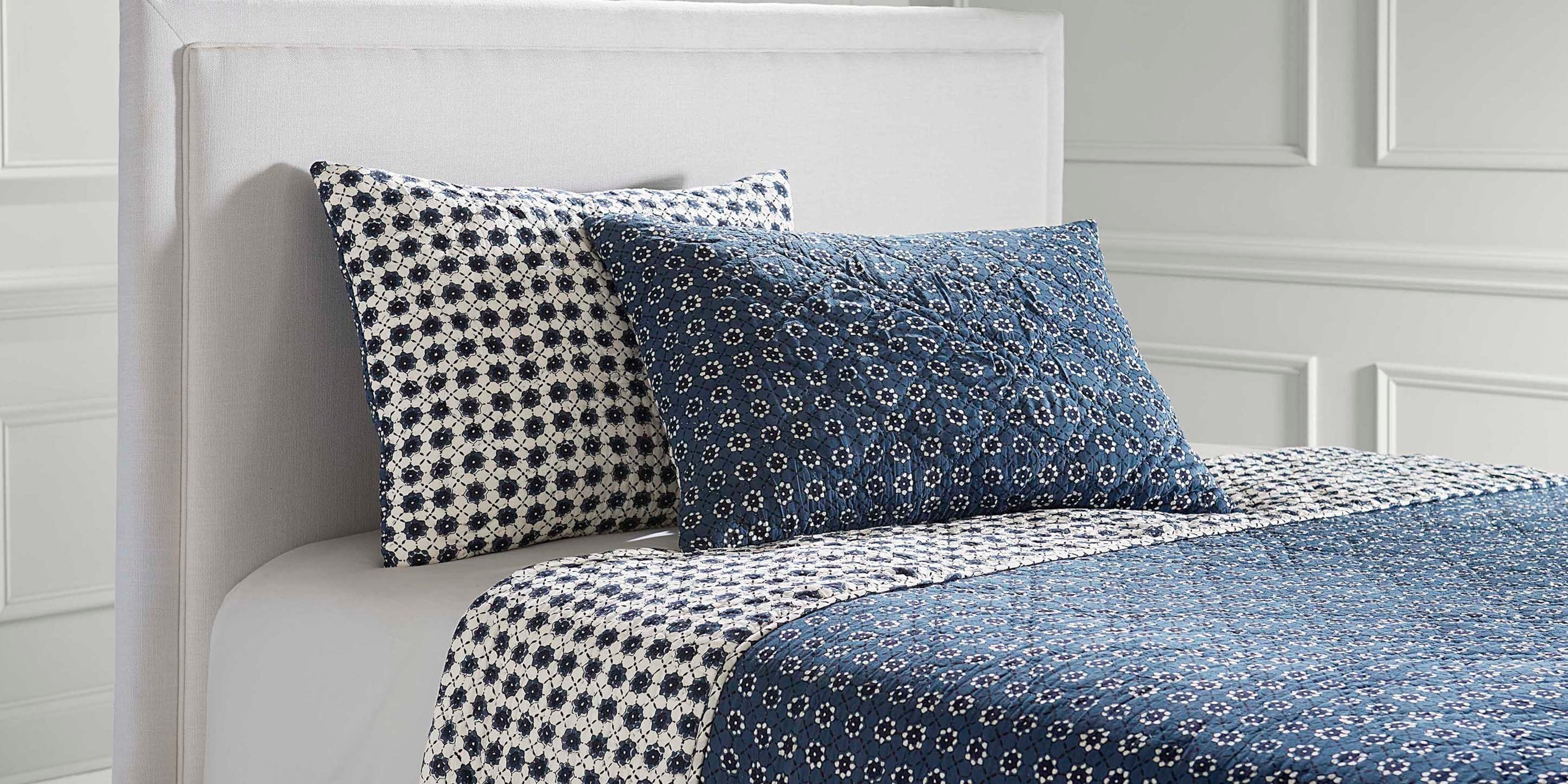 Luna Pillow Shams Bassett Bedding