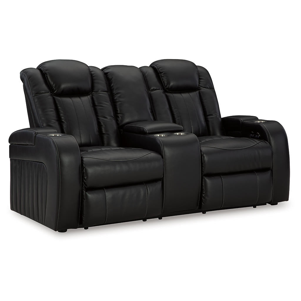 Caveman Den Power Reclining Loveseat with Console Signature Design by Ashley® Living Room