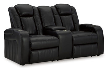 Caveman Den Power Reclining Loveseat with Console Signature Design by Ashley® Living Room