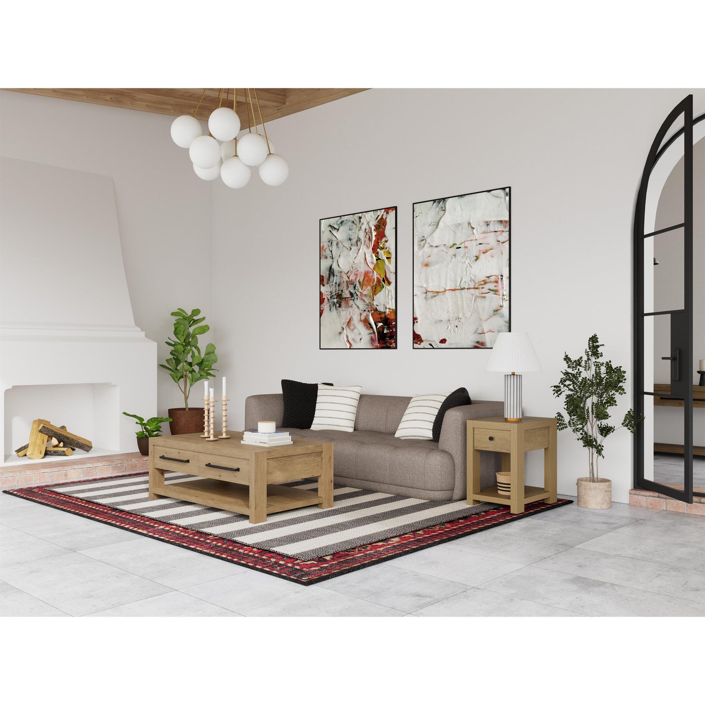 Davie Chair Side Table