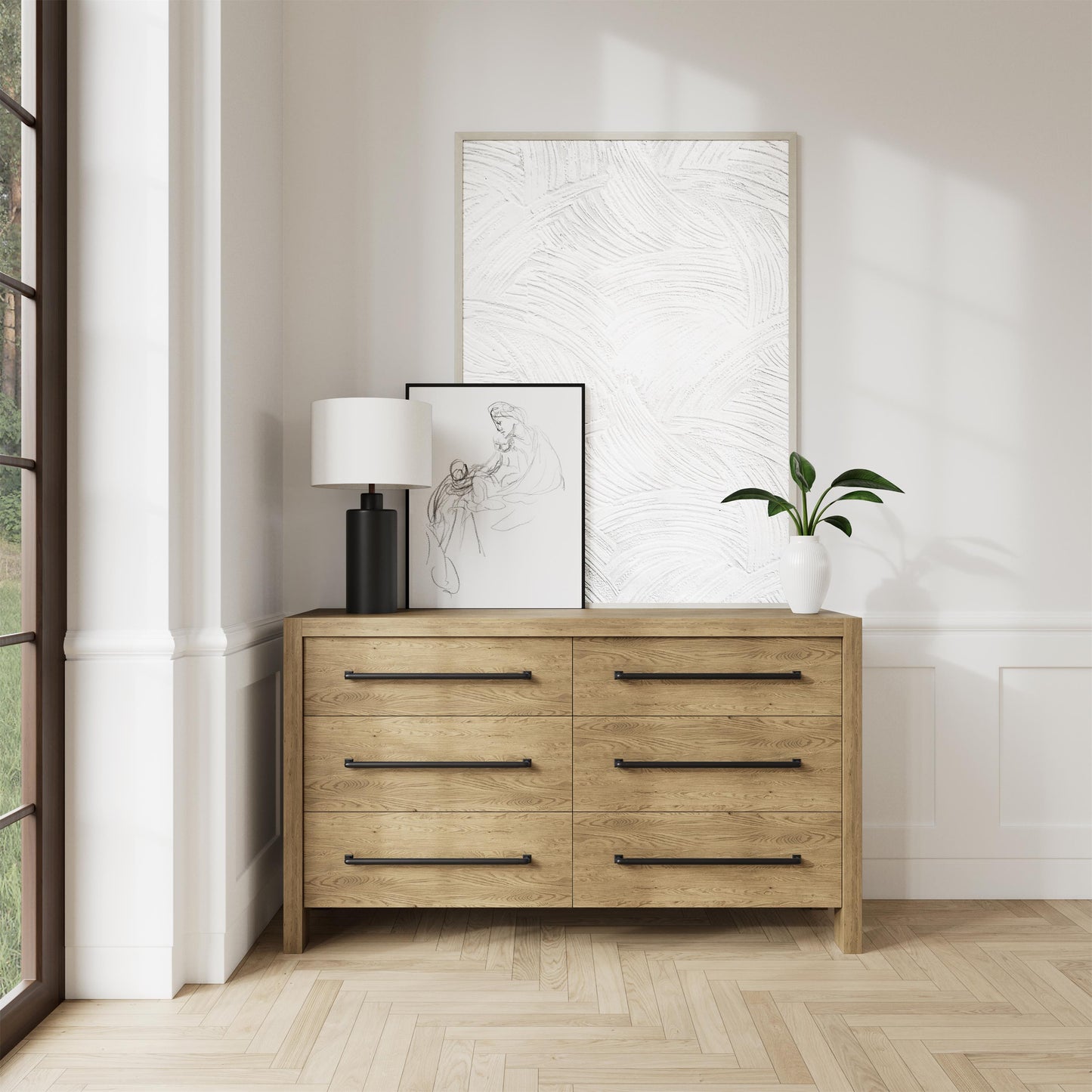 Davie 6-drawer Dresser
