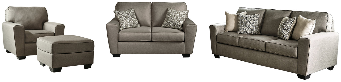 Calicho Sofa, Loveseat, Chair and Ottoman