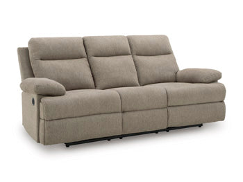 Side-Swipe Reclining Sofa with Drop Down Table Signature Design by Ashley® Living Room