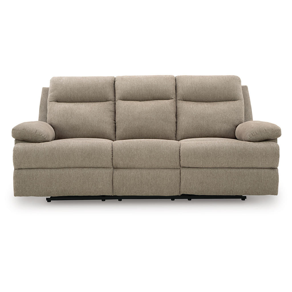 Side-Swipe Reclining Sofa with Drop Down Table Signature Design by Ashley® Living Room